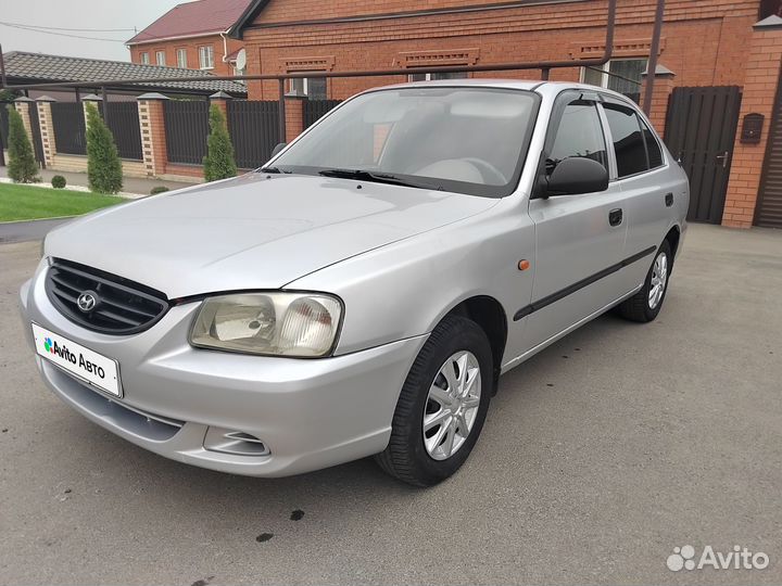 Hyundai Accent 1.5 МТ, 2008, 265 000 км