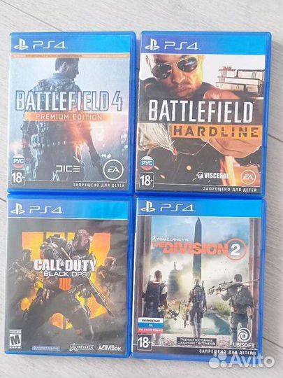 Игры для приставок ps4
