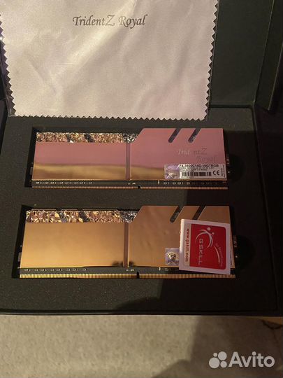 Оперативная память trident z royal DDR4 16gb 3600