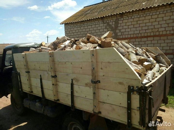 Продам дрова колотые и кругляк