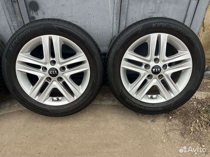 Летние колеса r16 5/114,3 205/55 Kia Оригинал