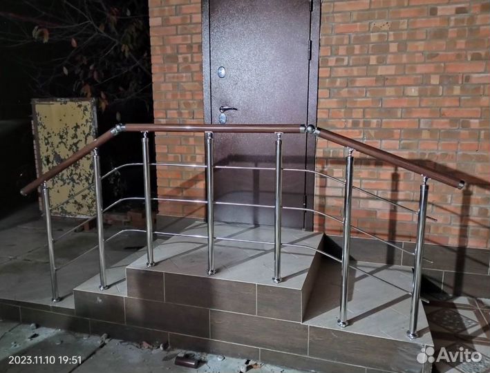 Перила из нержавеющей стали