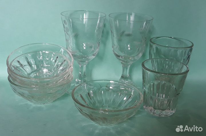 Посуда. Стекло, хрусталь. СССР