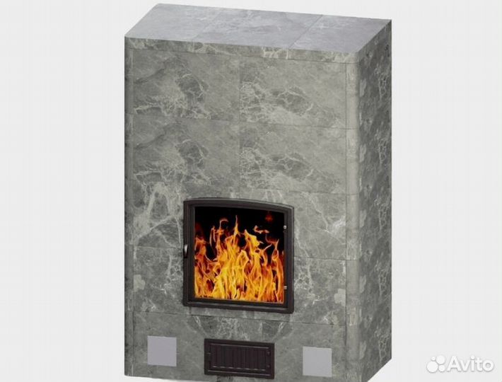 Камин талькохлорит