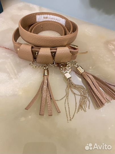 Ремень женский кожаный