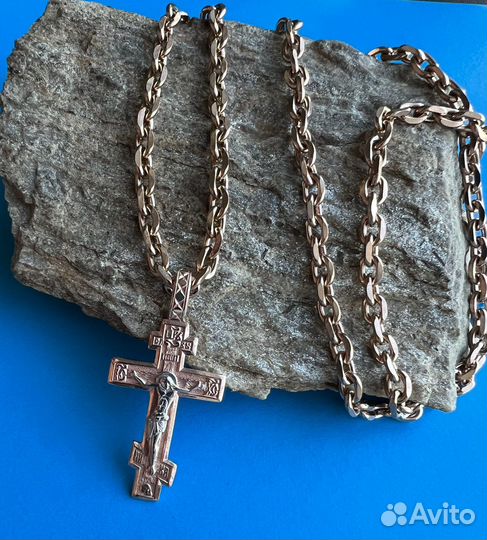 Крест и цепочка