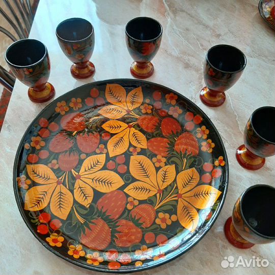 Хохломской сервиз