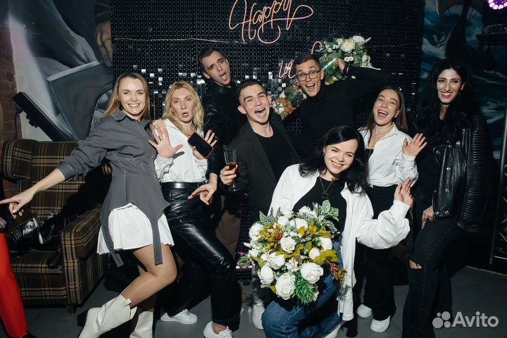 Лофт для дня рождения, банкетный зал, Аниматоры