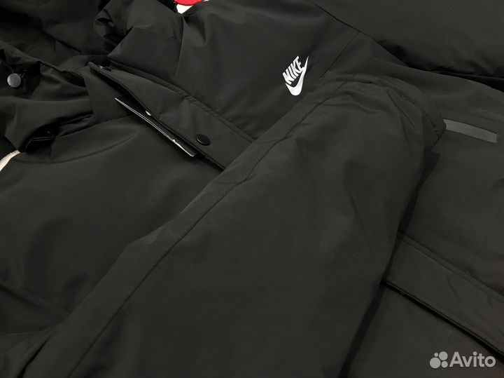 Куртка зимняя Nike удлиненная мужская