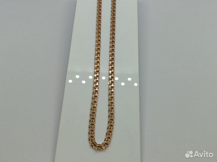 Золотая цепь пустотелая Бисмарк (дон)