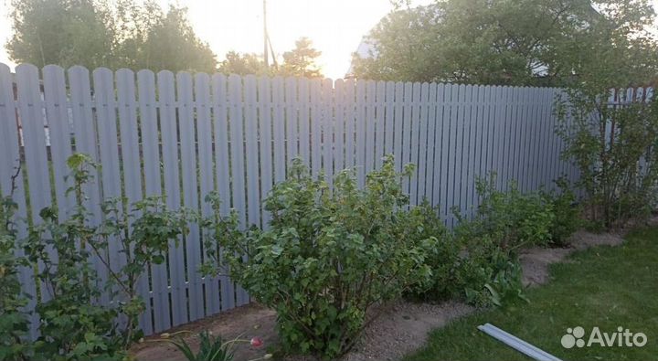 Забор металлический,калитки под ключ