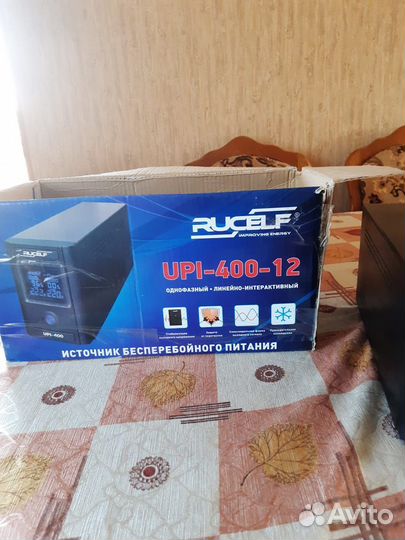 Источник бесперебойного питания rucelf UPI-400-12