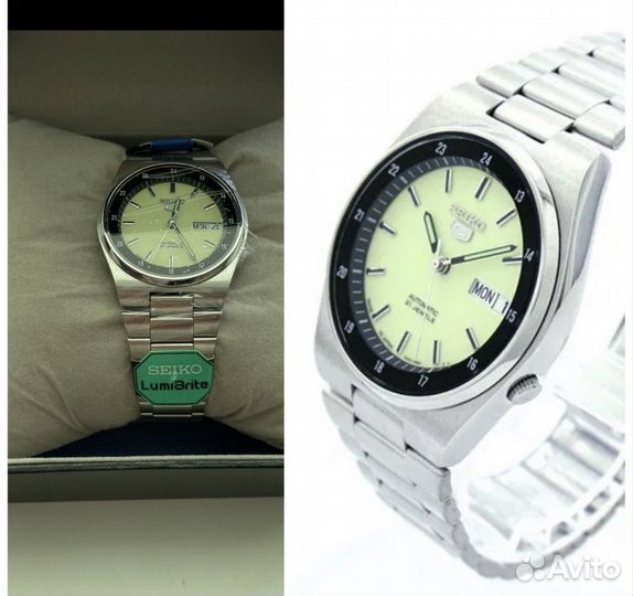 Часы Seiko 5 LumiBrite
