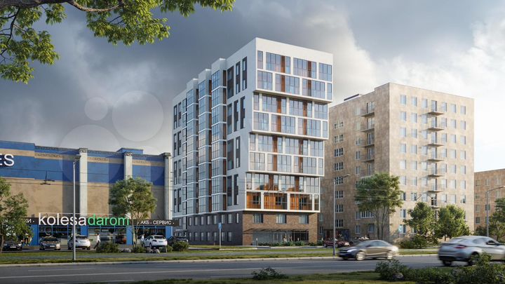 2-к. квартира, 43,3 м², 3/10 эт.