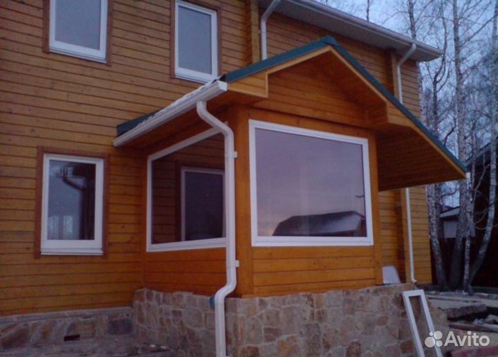 Окна в частный дом