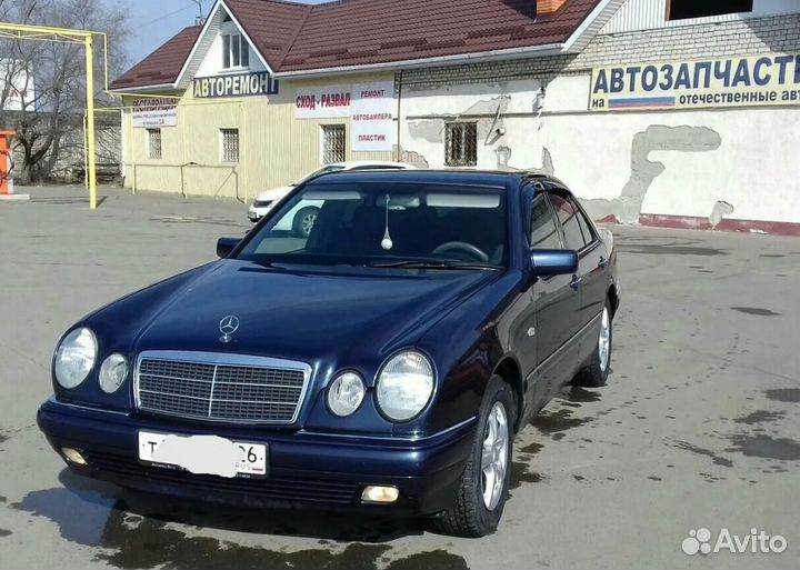 Капот mercedes benz Е class W 210 рестайлинг