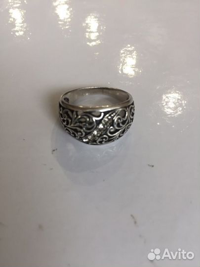 Серебряное кольцо.запанки,бижутерия
