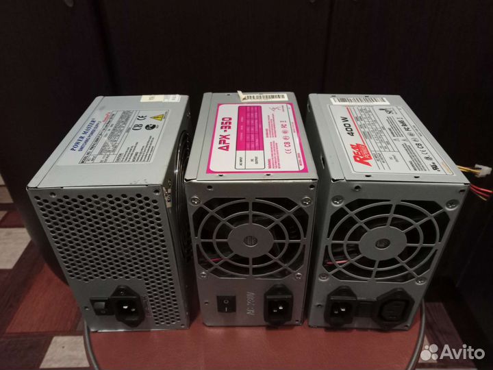 Блоки питания для компьютера,два по 350w,один 400w
