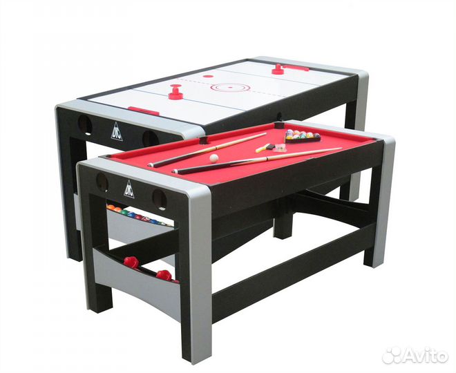 Аэрохоккей бильярд DFC feria 2 в 1
