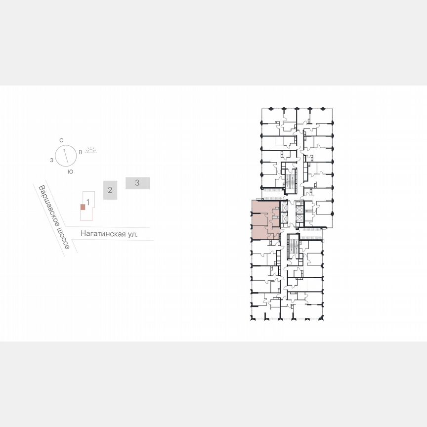 2-к. квартира, 69,7 м², 10/28 эт.