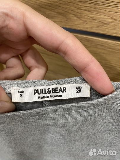 Платье серое zara h&m pull&bear bershka