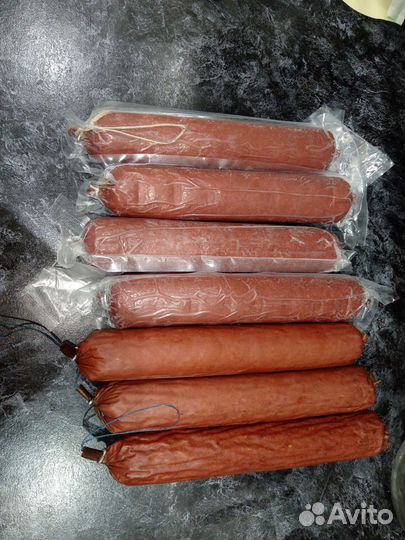 Колбаса из конины