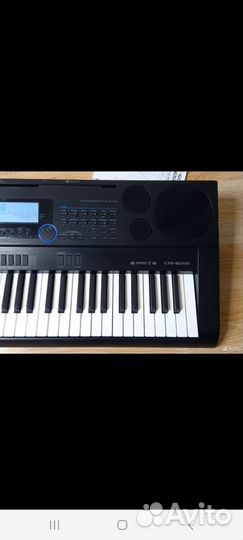 Синтезатор casio ctk 6000