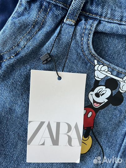 Джинсы zara детские 110 116