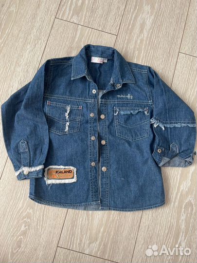 Джинсовая рубашка