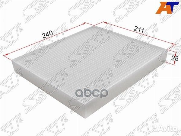 Фильтр салона KIA sorento prime 14/toyota C-HR