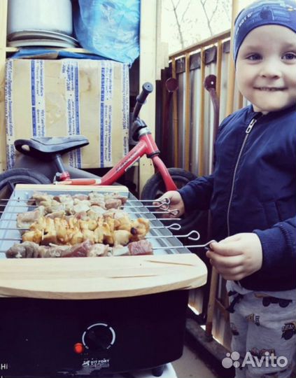 Электрогриль, раклетница kitfort 1650