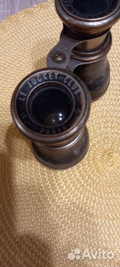 Антикварный Бинокль LE jockey club paris