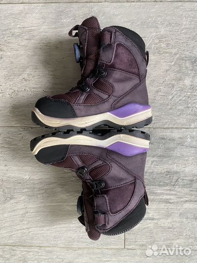 Ботинки зимние для девочки Ecco