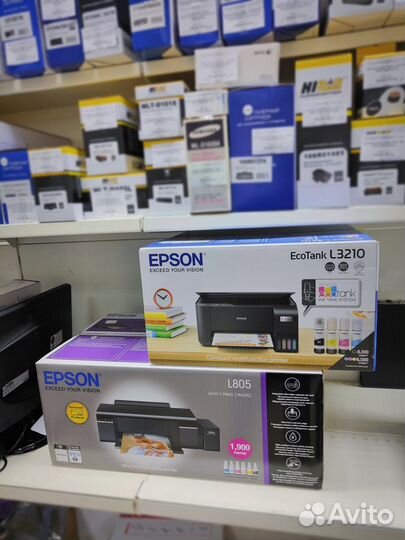 Цветной струйный принтер Epson L3210 L3250 wifi