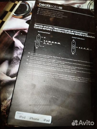 Наушники Beats Solo HD. 180-00014.Новые