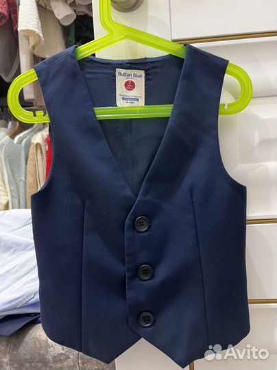 Жилеты для мальков Next, Карамелли, Button blue