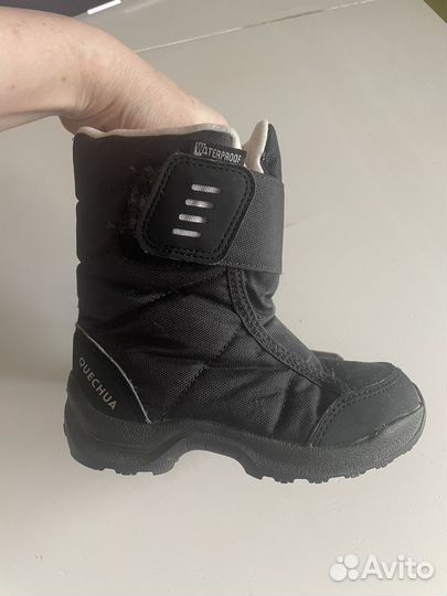 Сапоги детские зимние decatlon 25 р