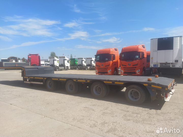 Полуприцеп трал (тяжеловоз) HRD STTM6N, 2012