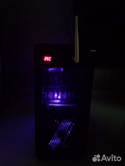 Игровой пк GeForce GTX1050 + Монитор и Гарнитура