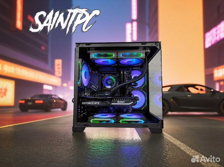 Игровой пк на видеокарте gf GTX 1060 / i7