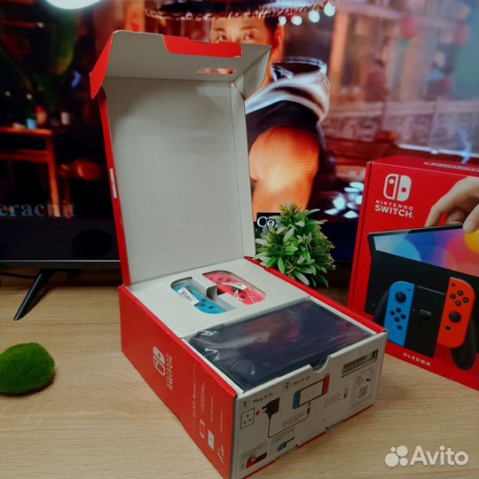 Чипованный Nintendo Switch Oled бесплатные игры
