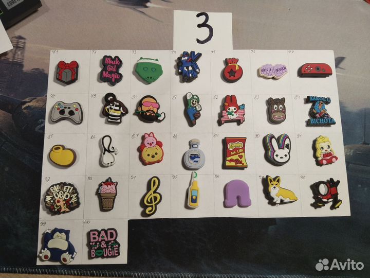 Jibbitz для crocs