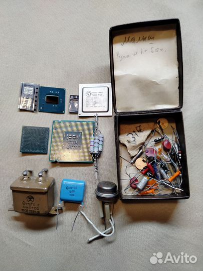 Радиодетали и платы СССР