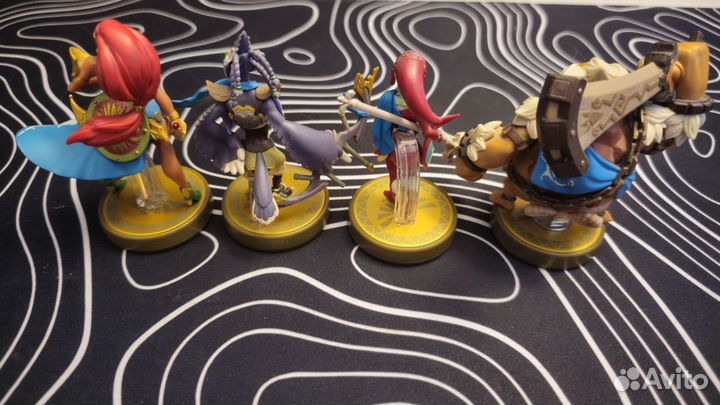 Amibo zelda BoTW The champions