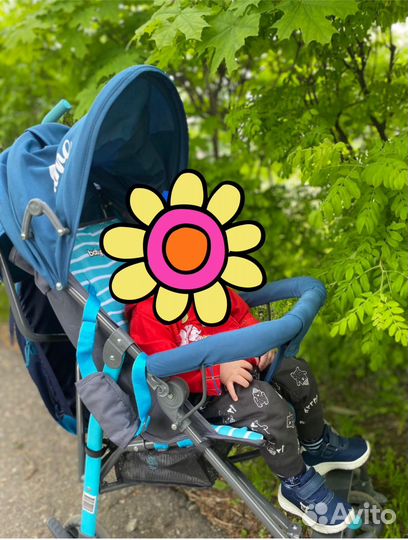 Коляска трость