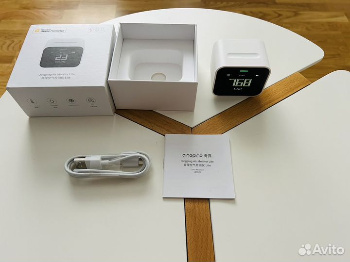 Монитор воздуха Xiaomi Qingping Air Monitor lite