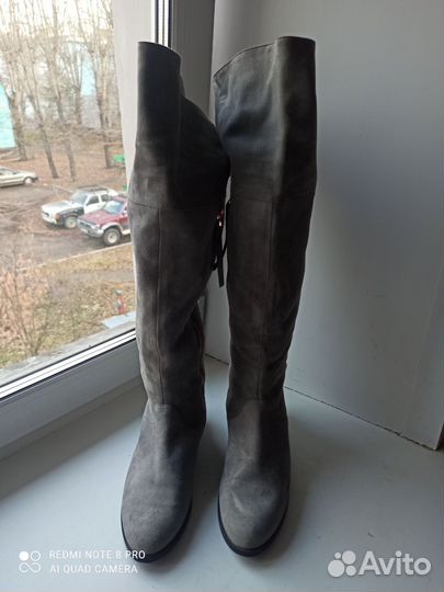 Anna Baiguera сапоги ботфорты оригинал кожа 41 раз