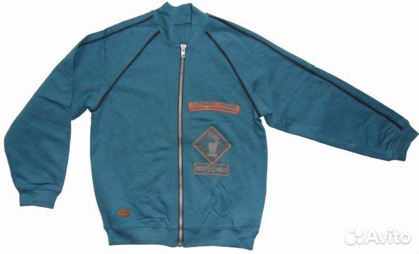 Новый джемпер для мальчика на молнии рост 110+