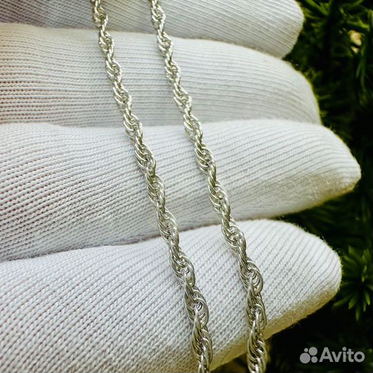 Цепь Кордовая (0.35) нц 22-029Ю-3, серебро 925, ве