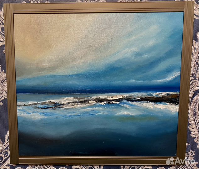 Картина маслом в раме